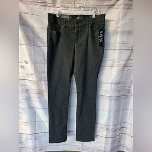 Jones New York Slim Black Jeans, Size 14/32
